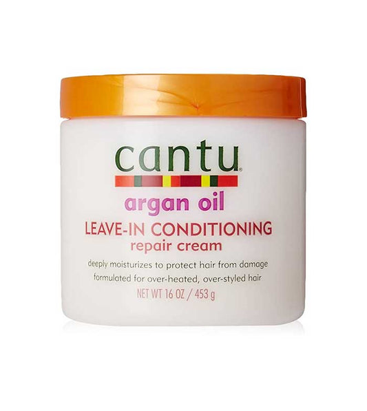 Cantu Natural Leave-in Conditioning Argan Oil Repair Cream 16 oz