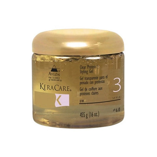 Keracare Protein Styling Gel - Clear 455g