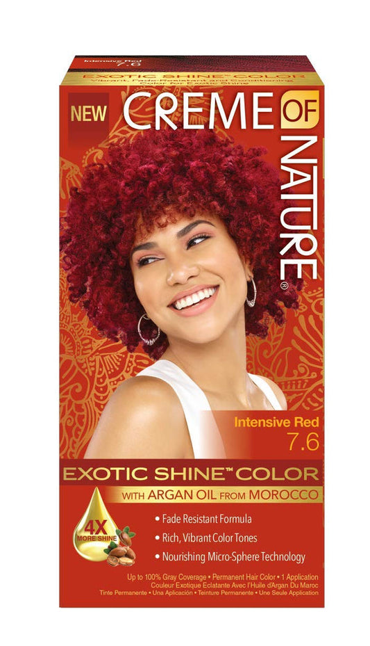Creme of Nature Gel Hair Color #7.6 Intensive Red