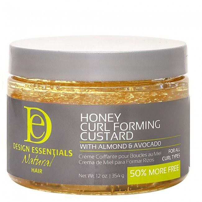 Design Essentials Almond Honey Curl Forming Custard 8oz