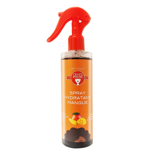 CRAZY POUSS – Spray Hydratant Mangue 250ml